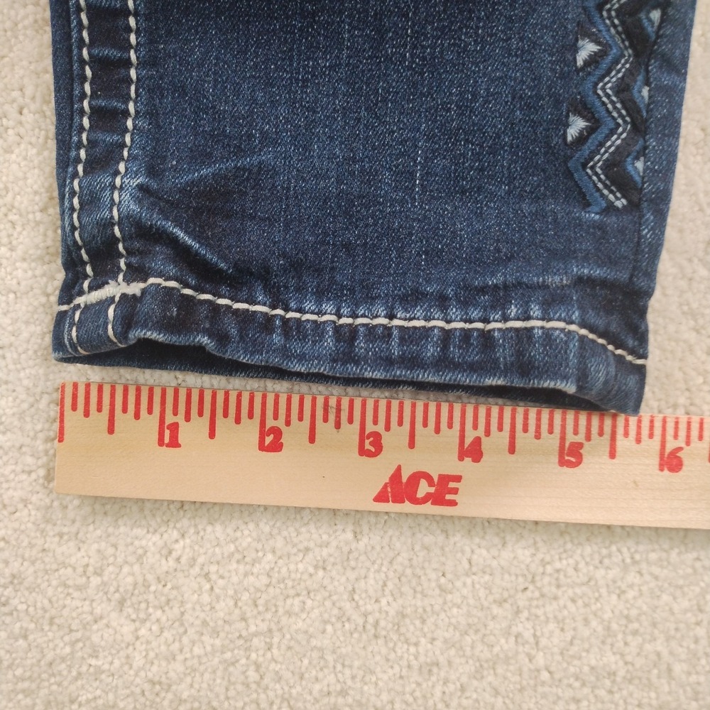 Miss Me Jeans Women's 27 Fits 30x27 Slim Boyfriend Ankle Stretch Embroidered 💎 - Picture 15 of 15